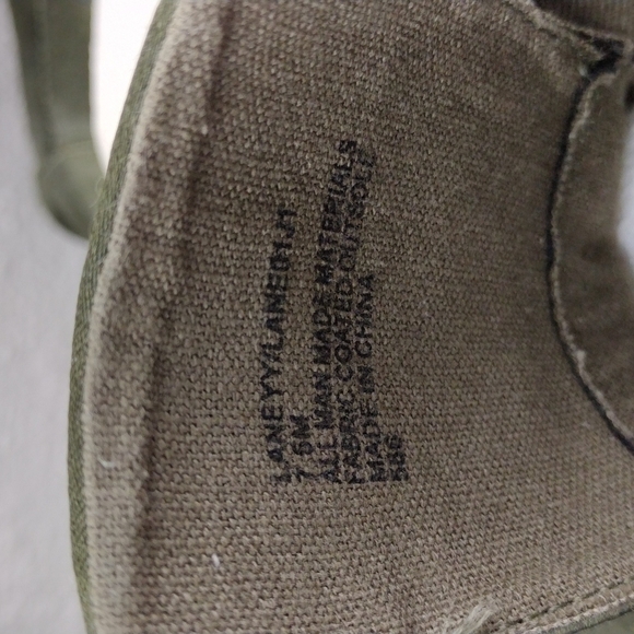 Madden Girl Laney Green Satin Fabric No Lace Low Top Slip On Platform Sn… - Picture 11 of 14